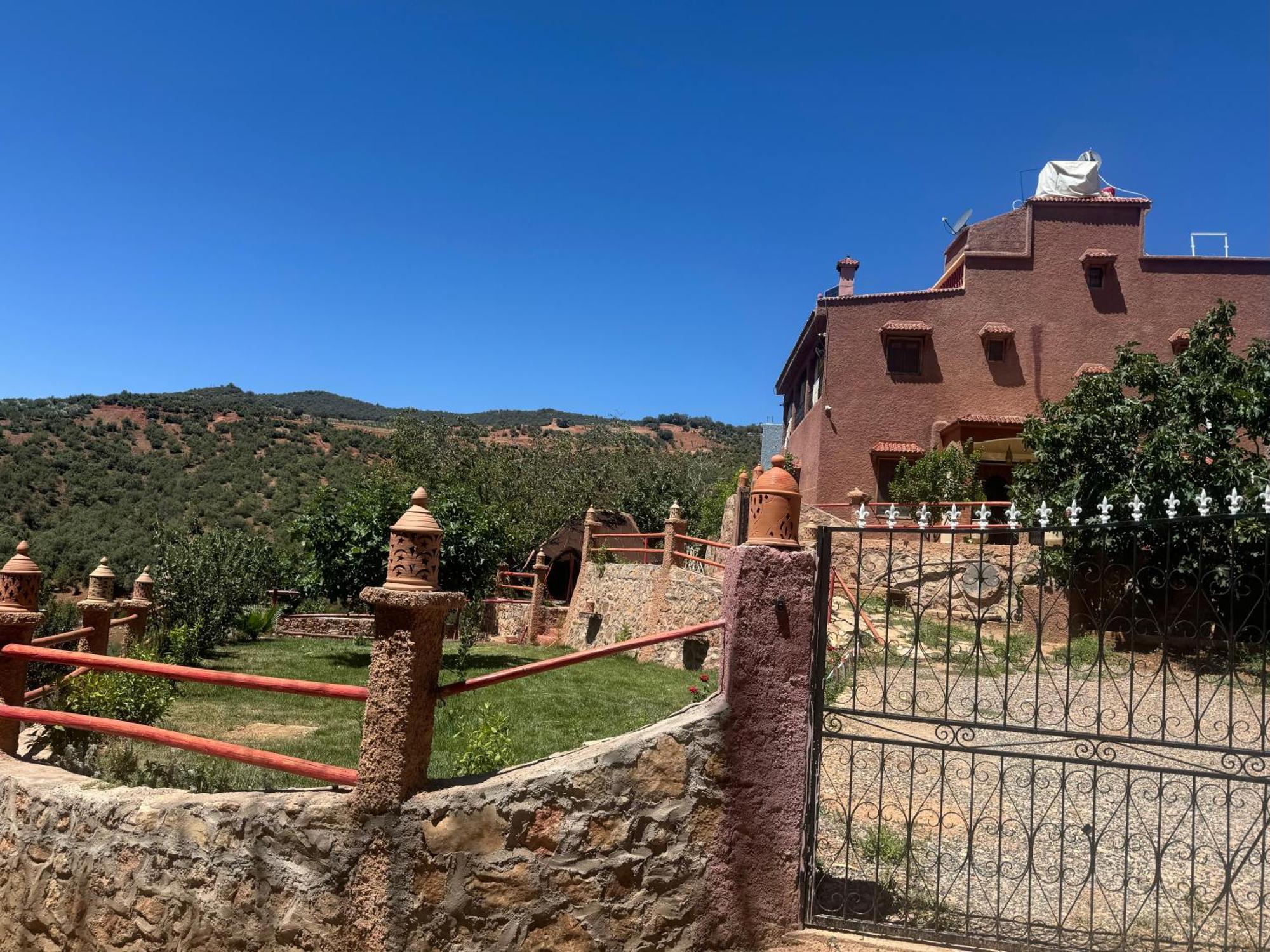 Gite Marbie Maison Rurale, Une Experience Naturelle Unique, Au Coeur Du Moyen Atlas, Maroc Kasba Tibouda Extérieur photo