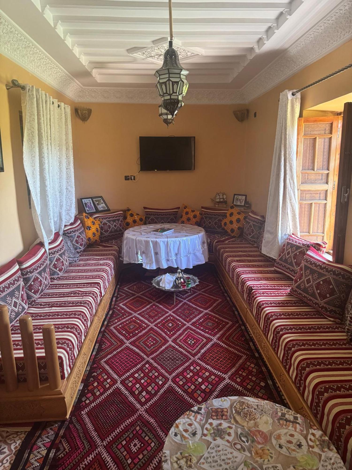 Gite Marbie Maison Rurale, Une Experience Naturelle Unique, Au Coeur Du Moyen Atlas, Maroc Kasba Tibouda Extérieur photo