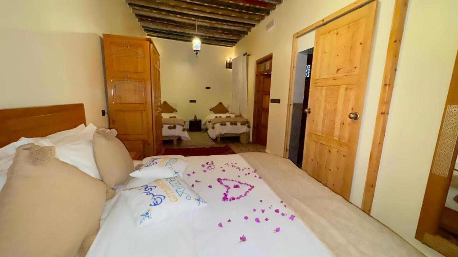 Gite Marbie Maison Rurale, Une Experience Naturelle Unique, Au Coeur Du Moyen Atlas, Maroc Kasba Tibouda Extérieur photo